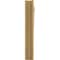 Ekena Millwork 5 1/2-in W x 32-in D x 38-in H Funston Slat Rough Cedar Woodgrain TimberThane Outlooker, Primed Tan OUTUR055X32X38FST24RCPR - alternate 3